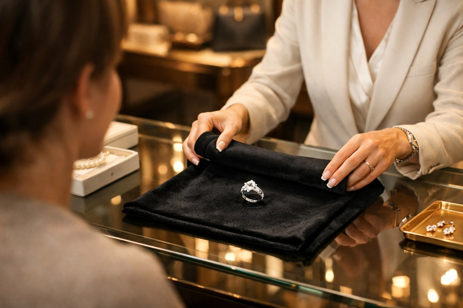 Ultra-luxury boutique interior experience at London Jewels