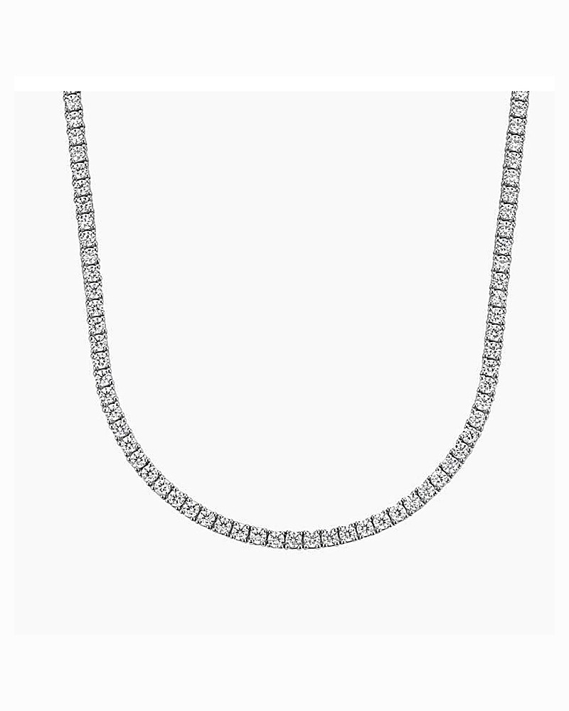 Diamond Tennis Necklace in white gold